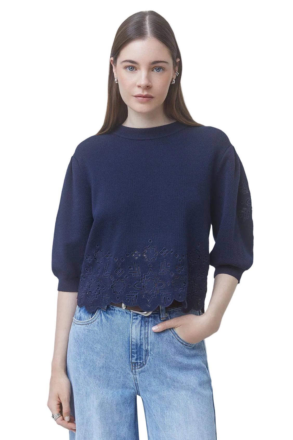 Parvi Embroidery Sweater