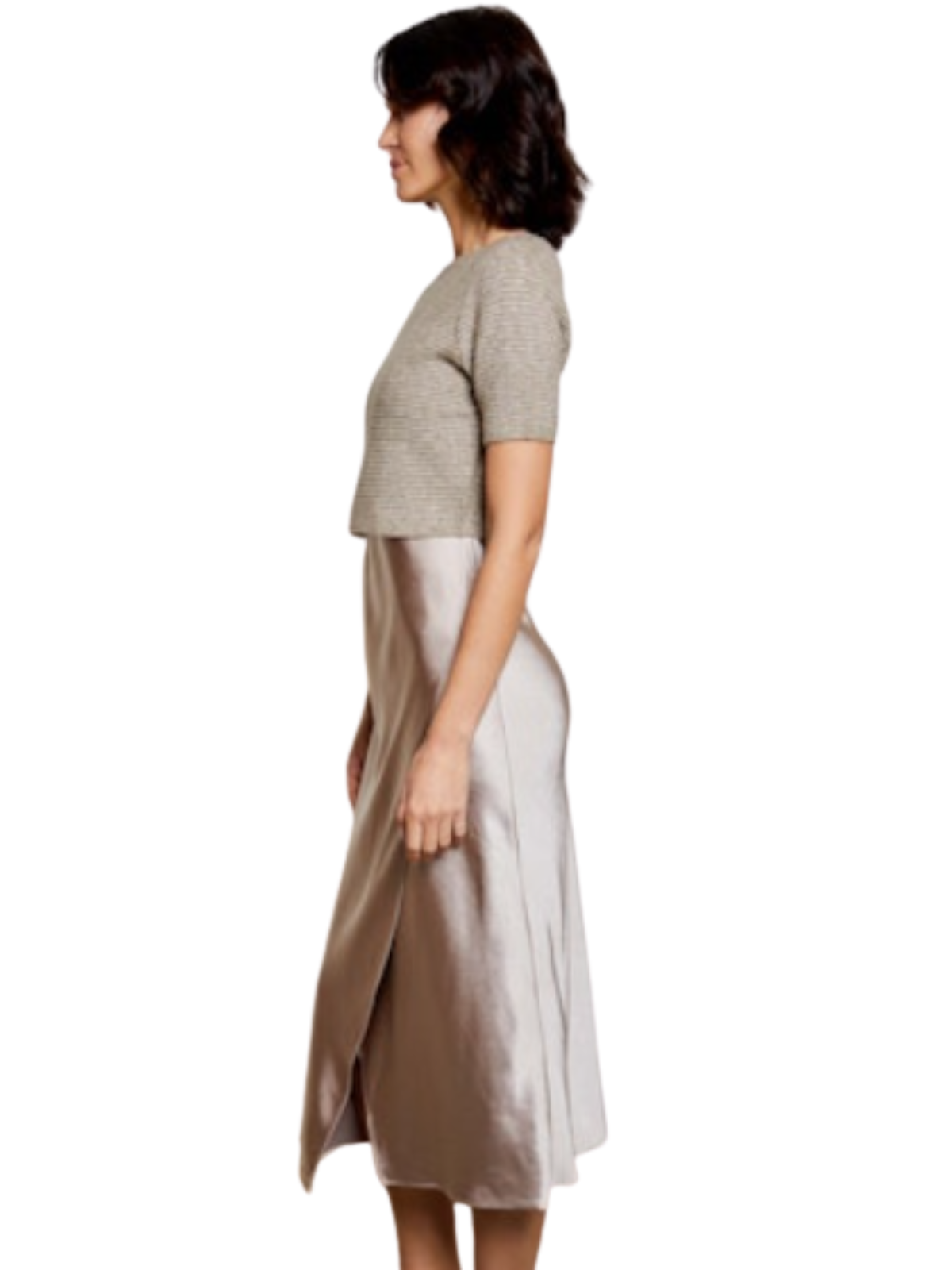 Slip Dress Sweater Combo