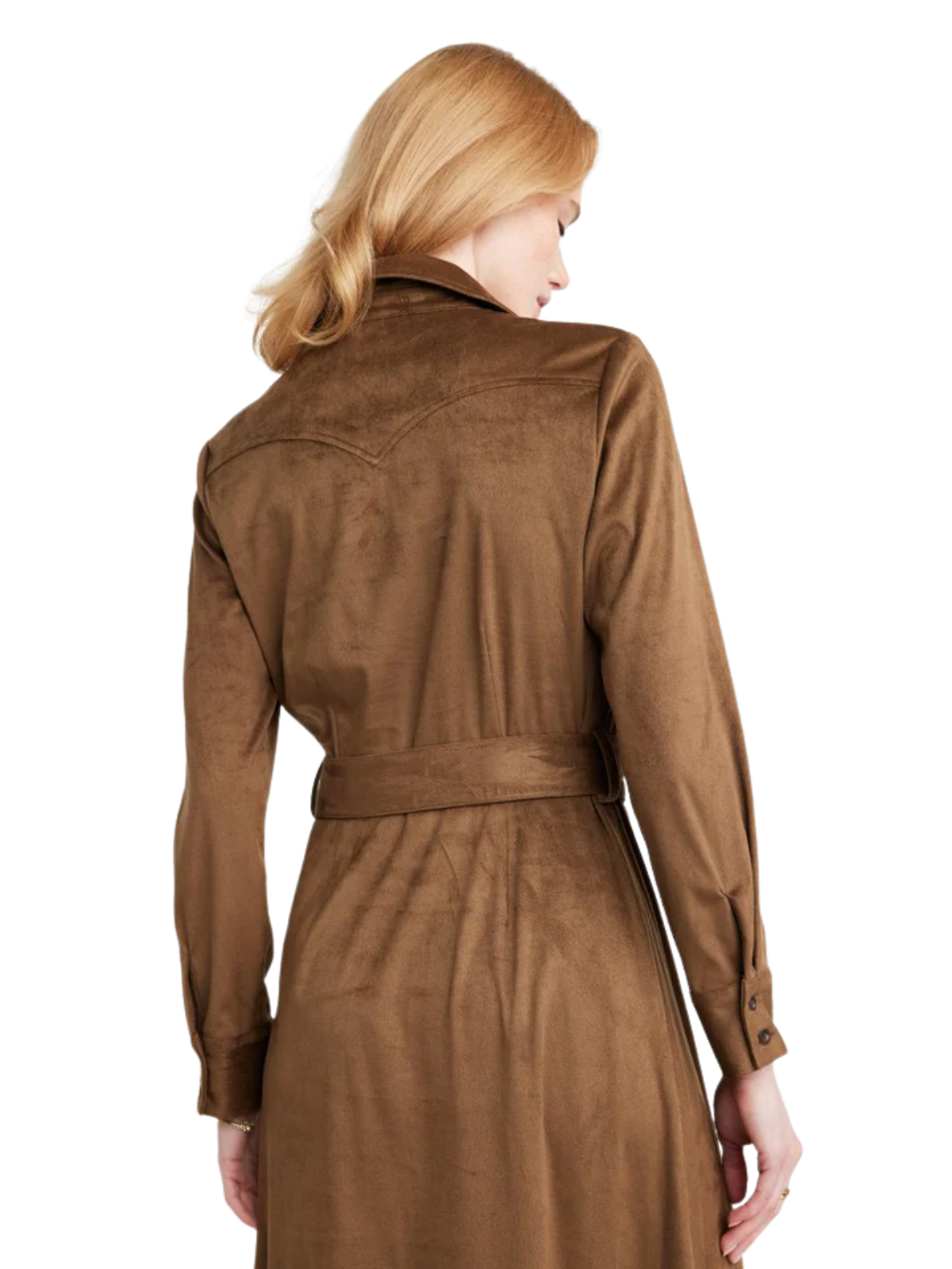 Jaime Sueded Shirt Dress