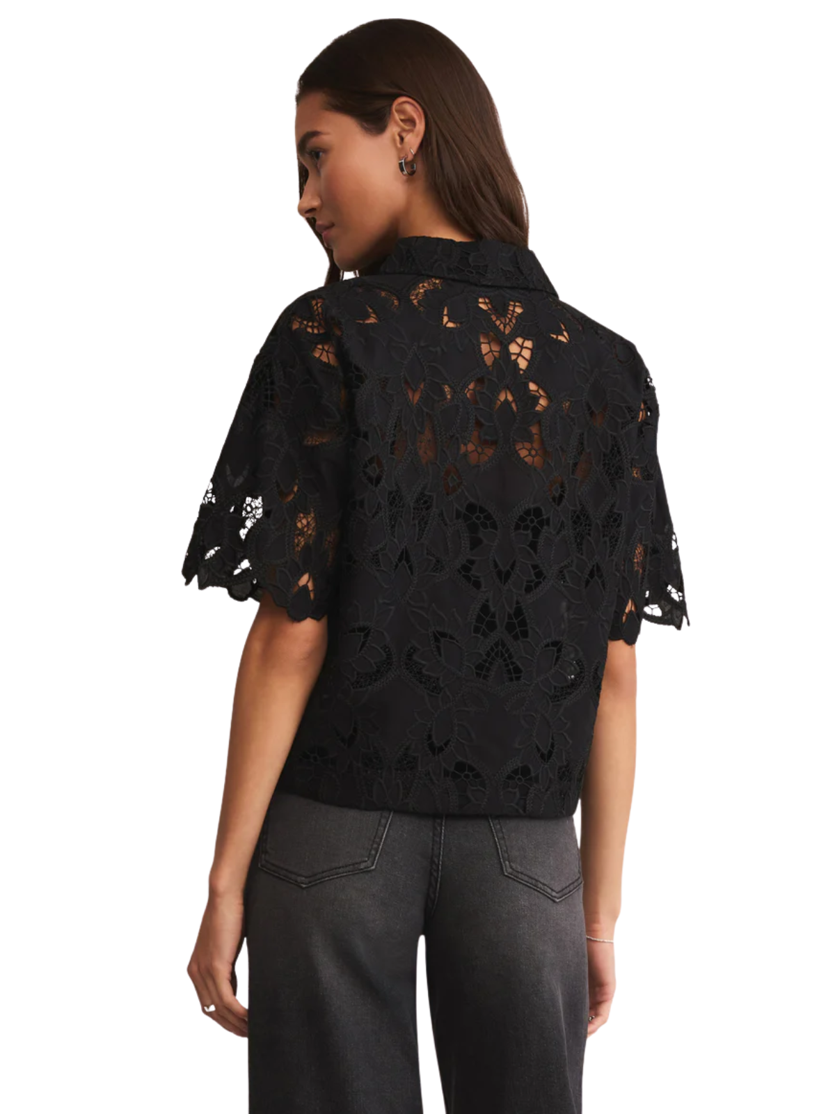 Midnight Lace Top