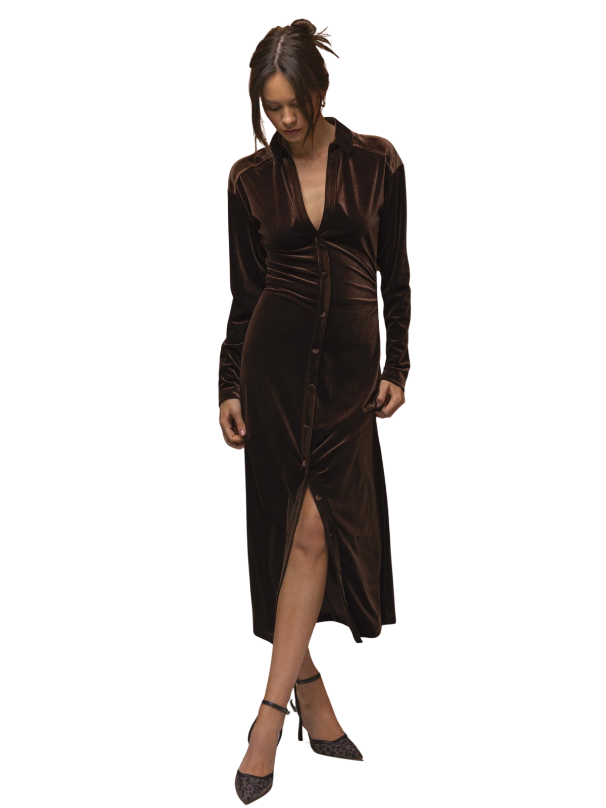 Phoenix Velvet Dress