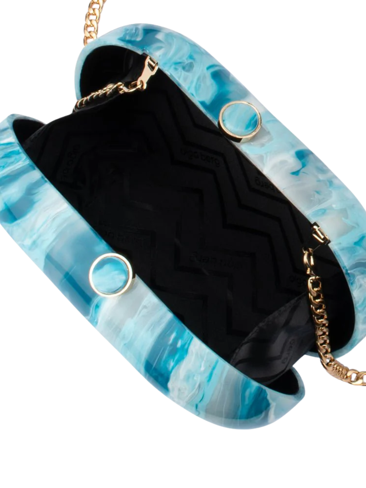 Maeve Marbled Clutch
