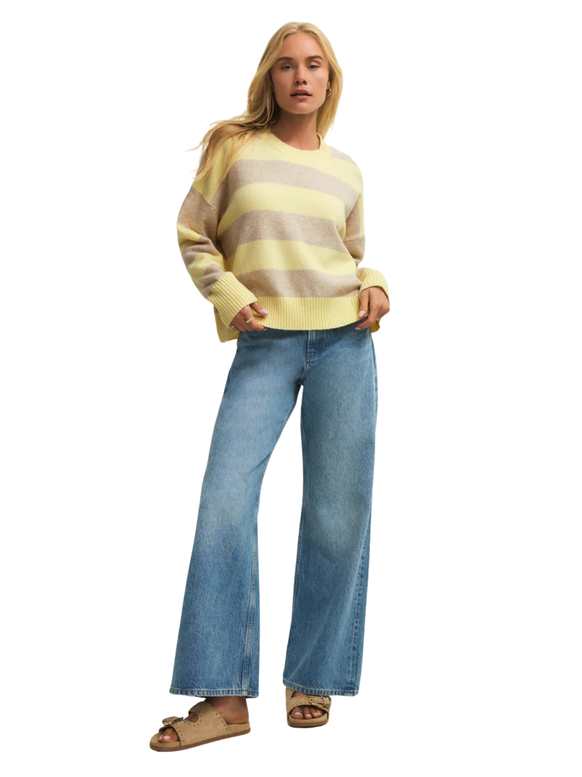 Cirrus Stripe Sweater
