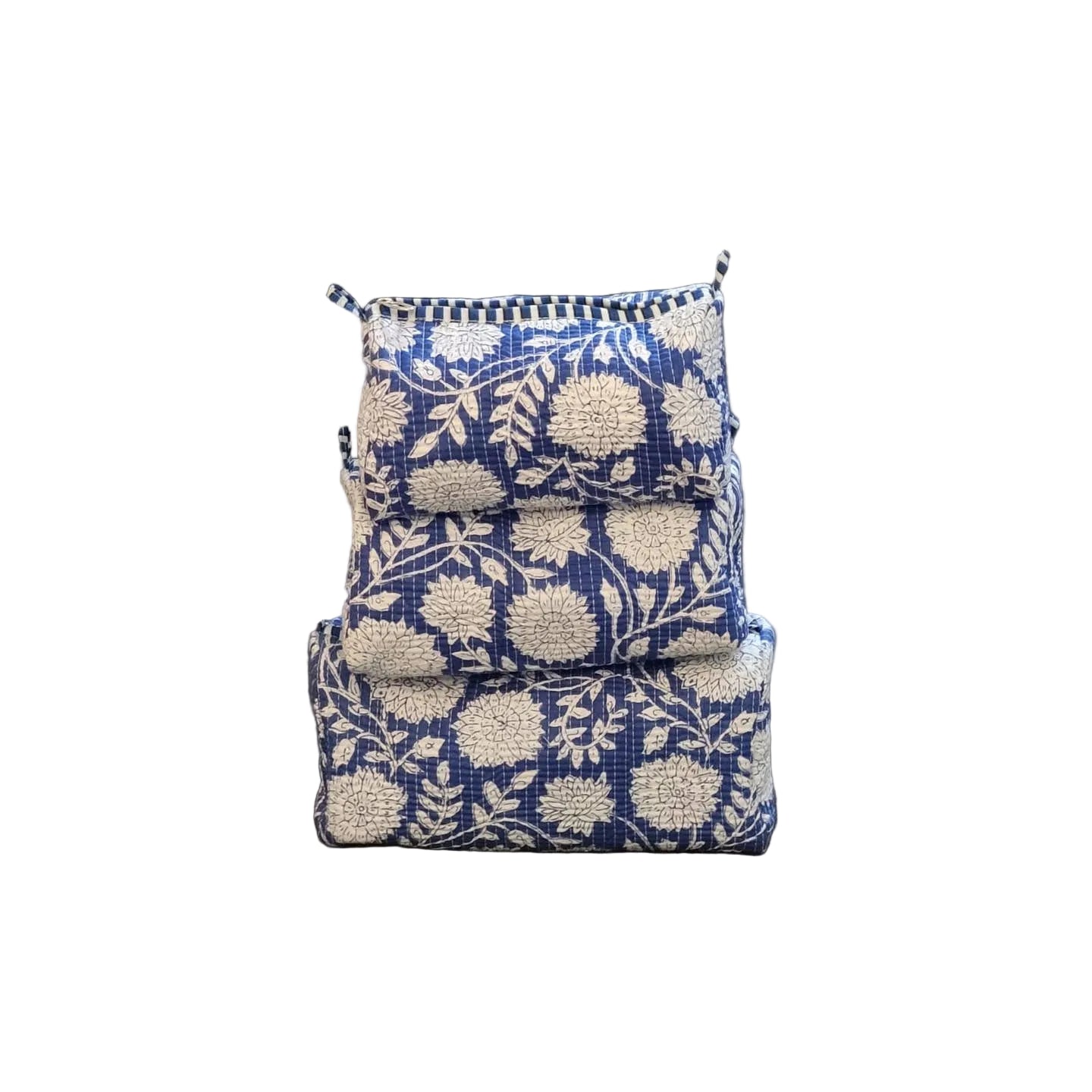 Floral Cotton Travel Bag