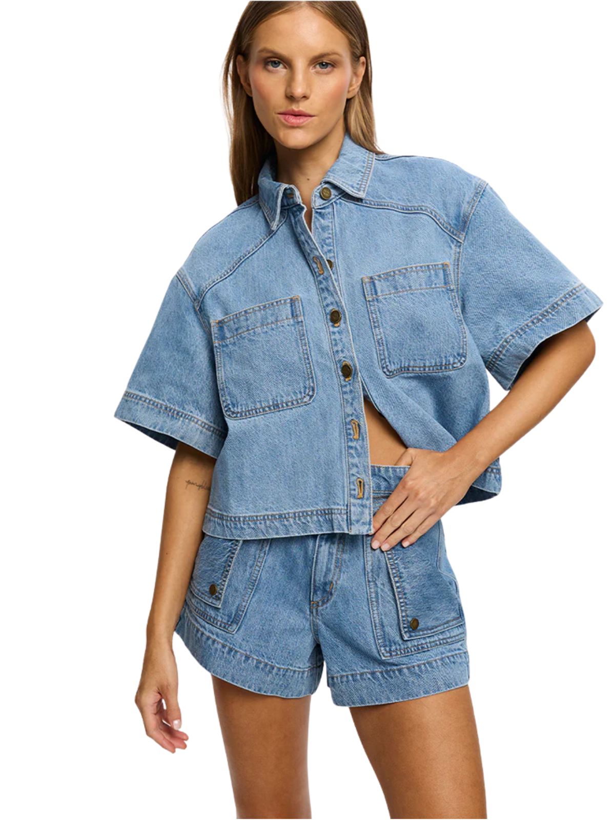 Celene Denim Shorts