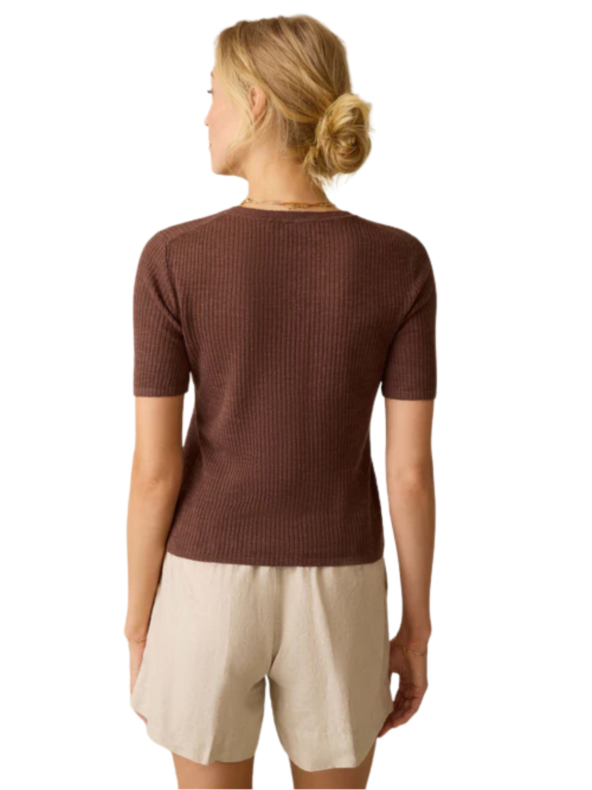Miramar Linen Rib Tee