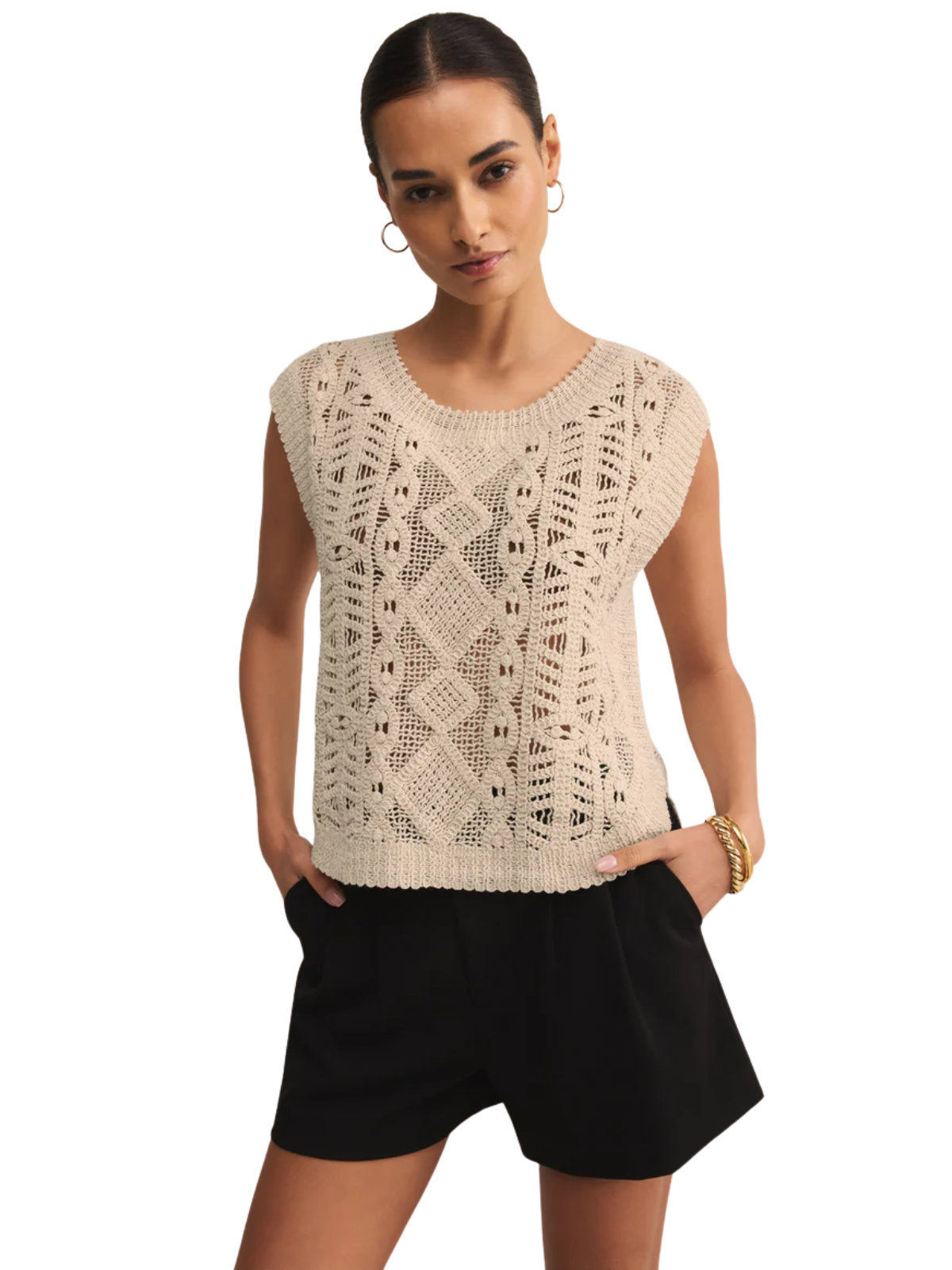 Baroque Crochet Sweater