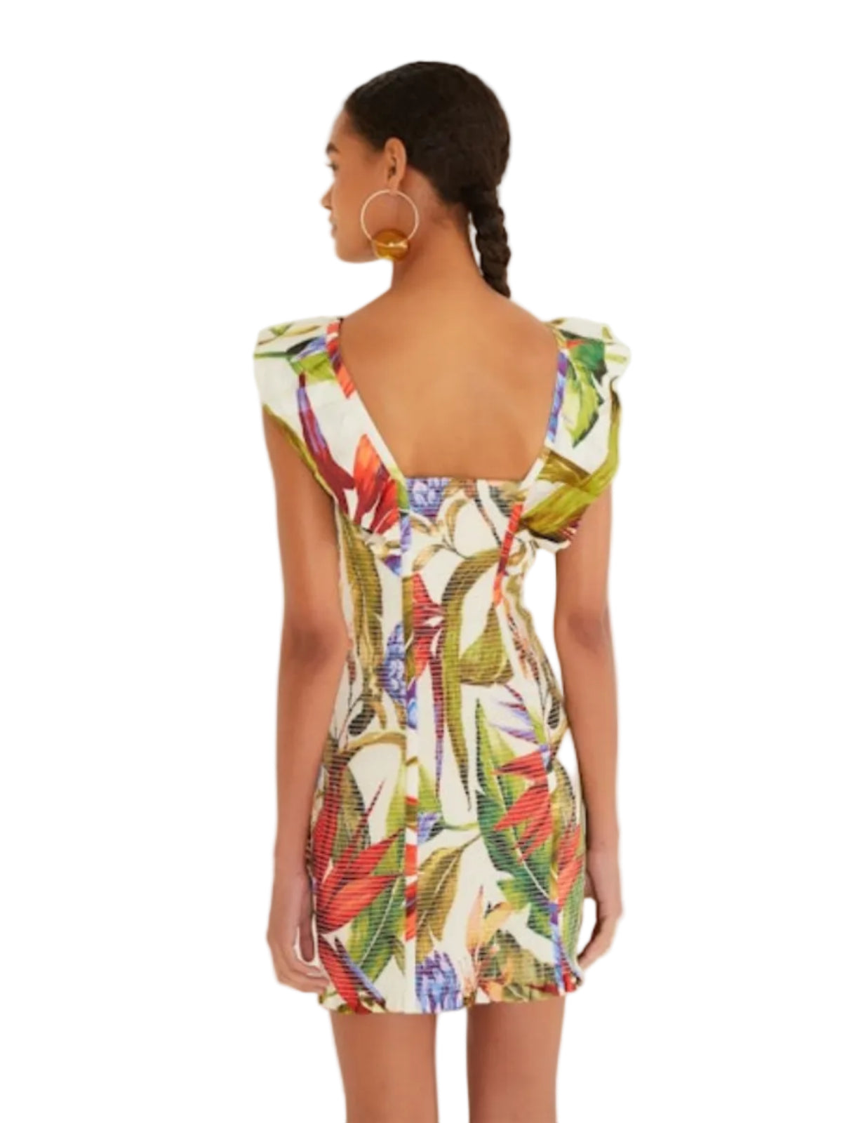 Florart Sand Mini Dress