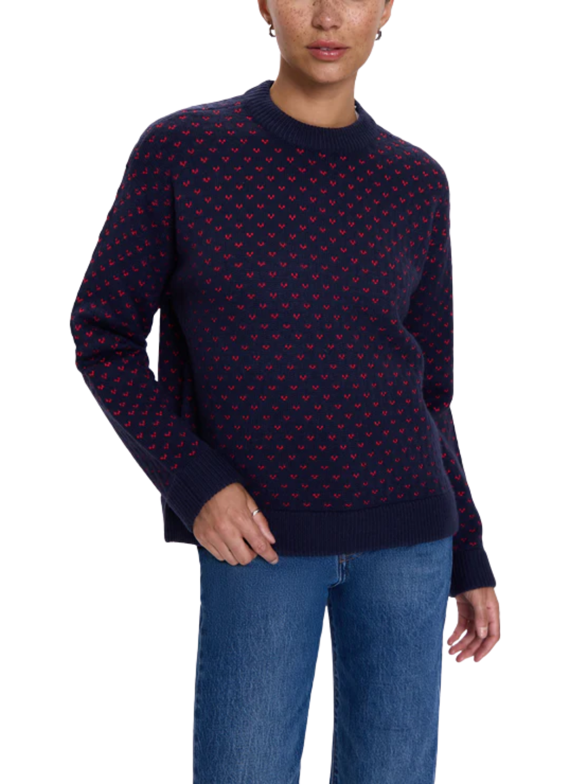 Hanna Hearts Sweater