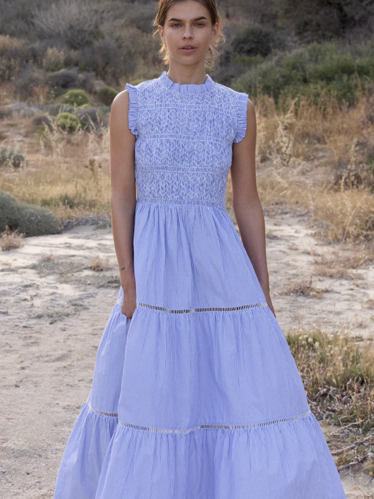 Chatham Smocked Maxi Dress