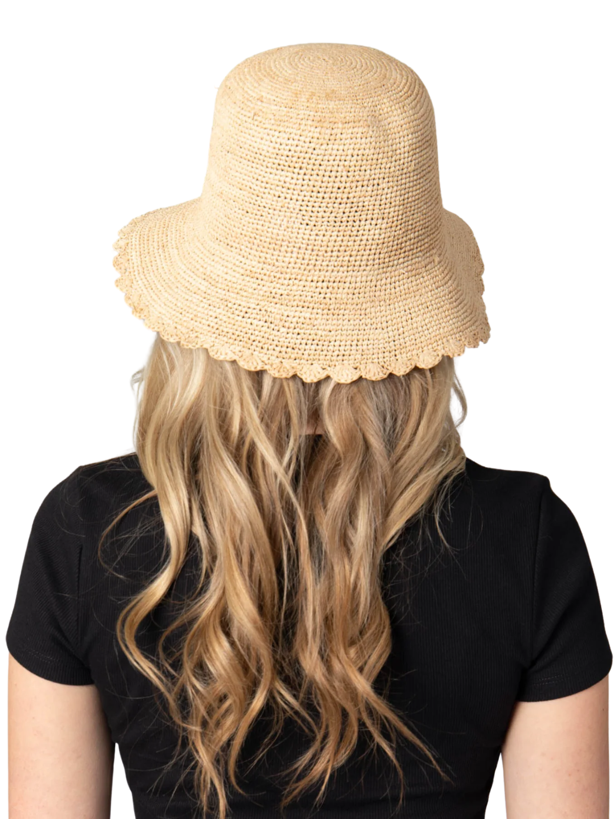 Sand Dollar Hand Crochet Bucket Hat