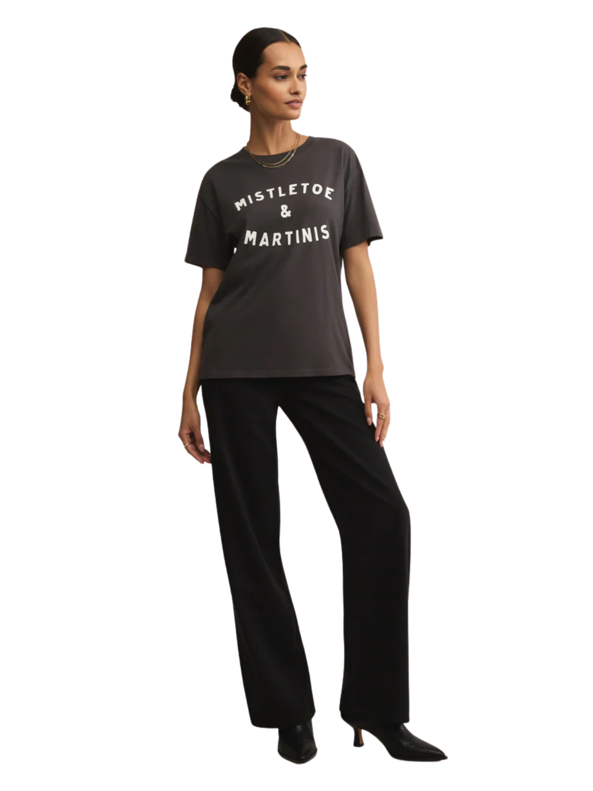 Mistletoe Boyfriend Tee