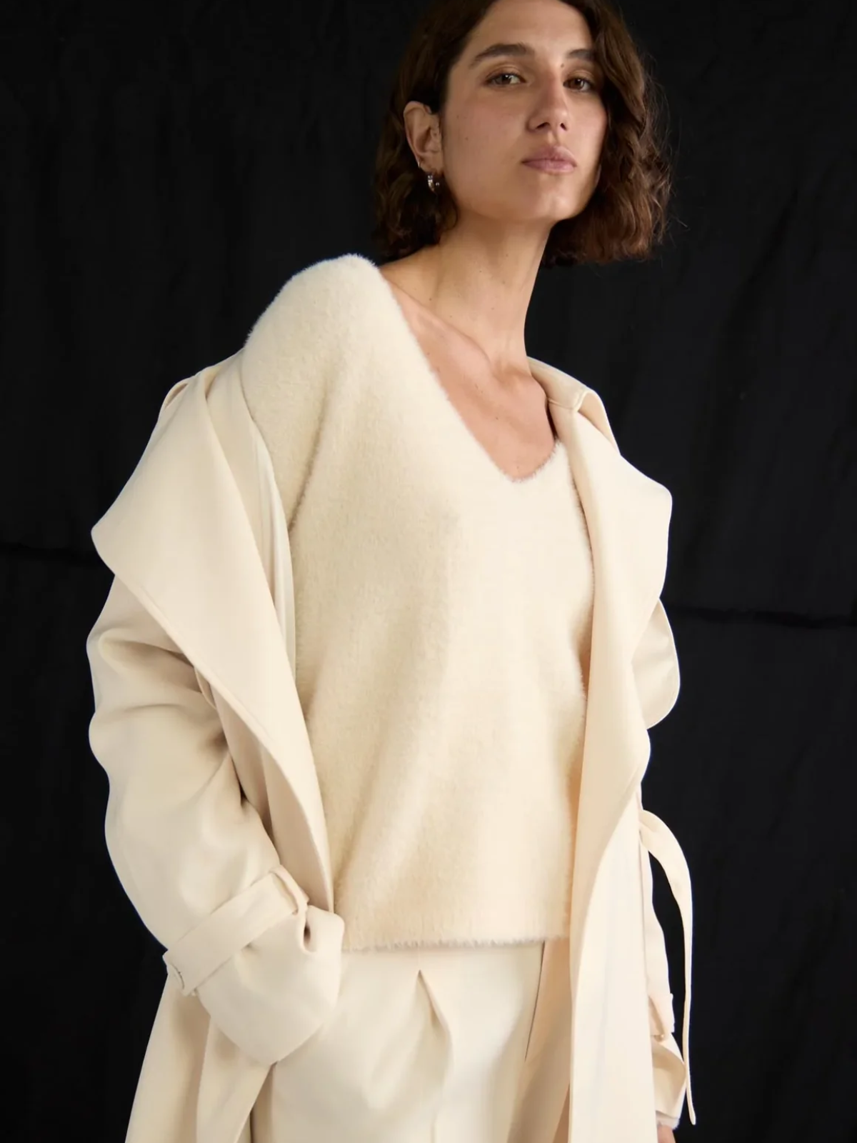 Ember Knit Fluffy Sweater