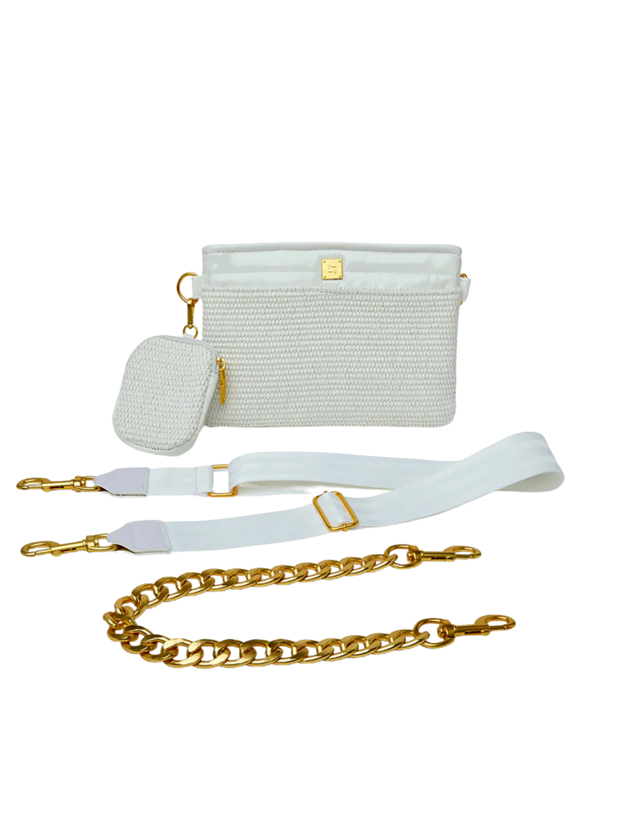 Raffia Downtown Crossbody