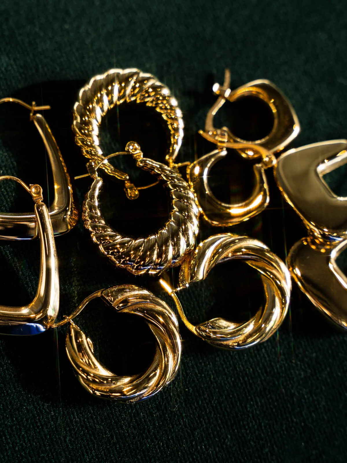 Starla Croissant Hoops