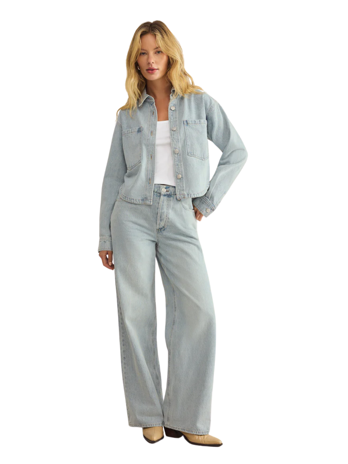 Cropped Denim Jacket