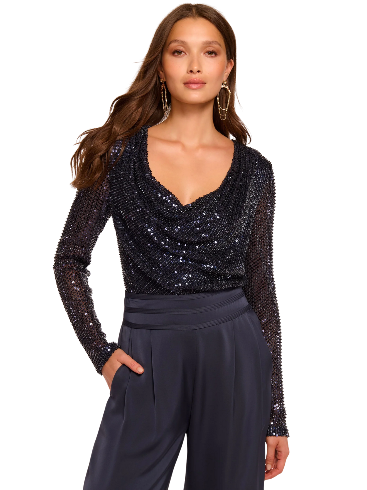 Leon Sequin Top