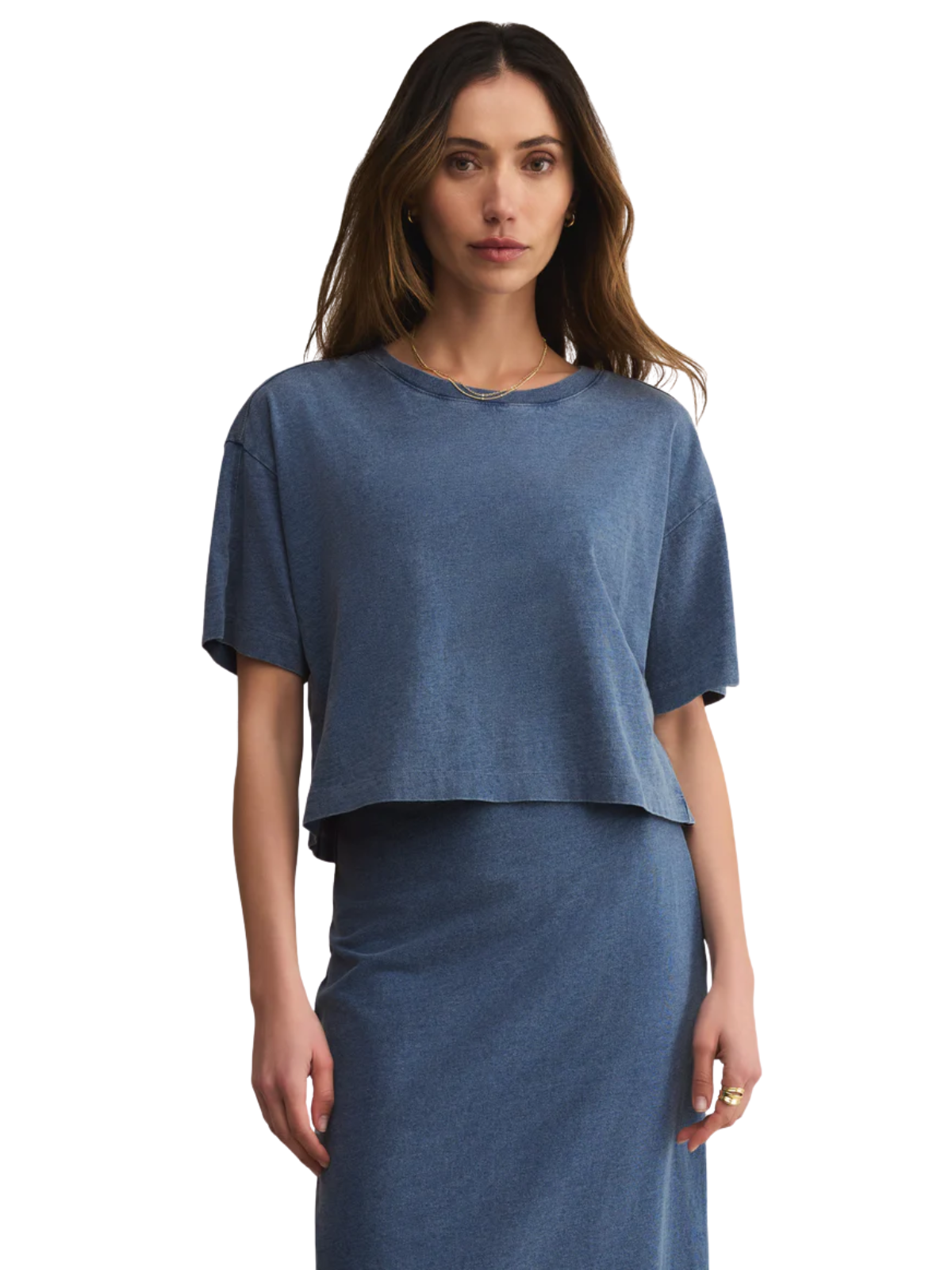 Denim Jersey Tee