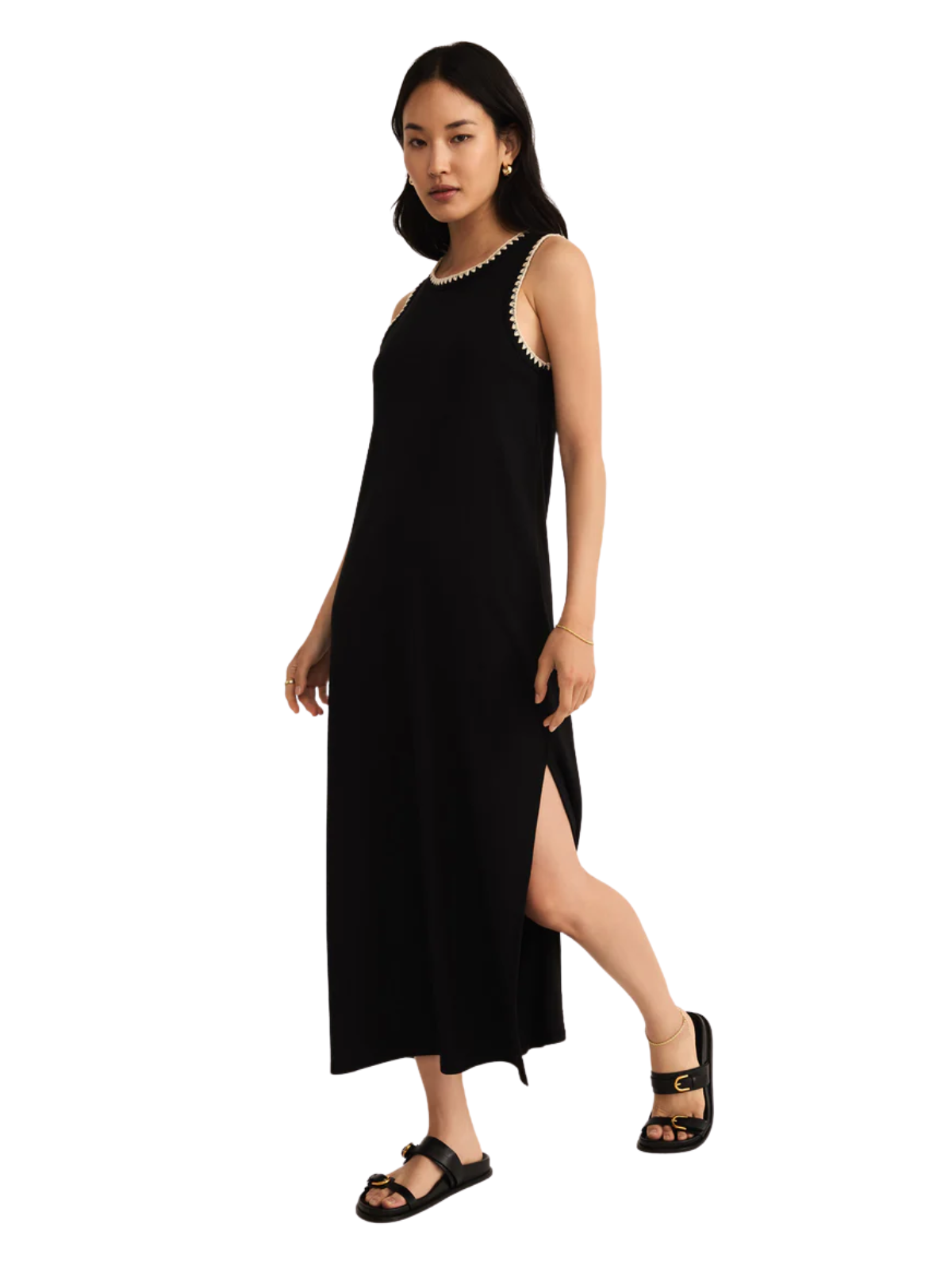 delamer whipstitch rib midi dress Z Supply | Dresses | Delamer Whipstitch Rib Midi Dress