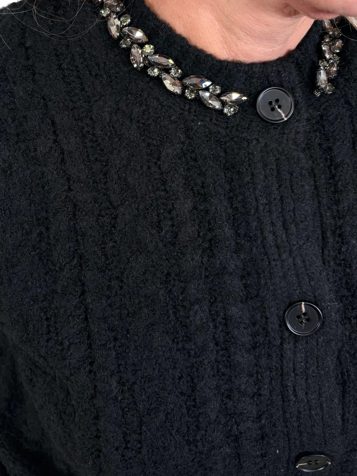 Maxwell Crystal Cardigan