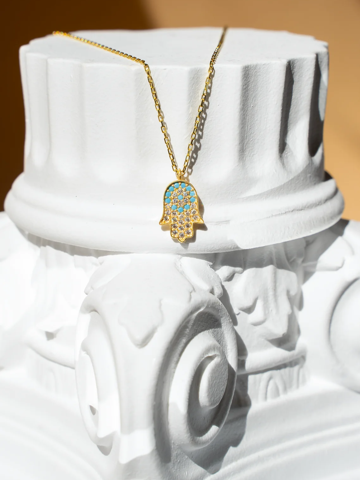 Alessia Hamsa Necklace