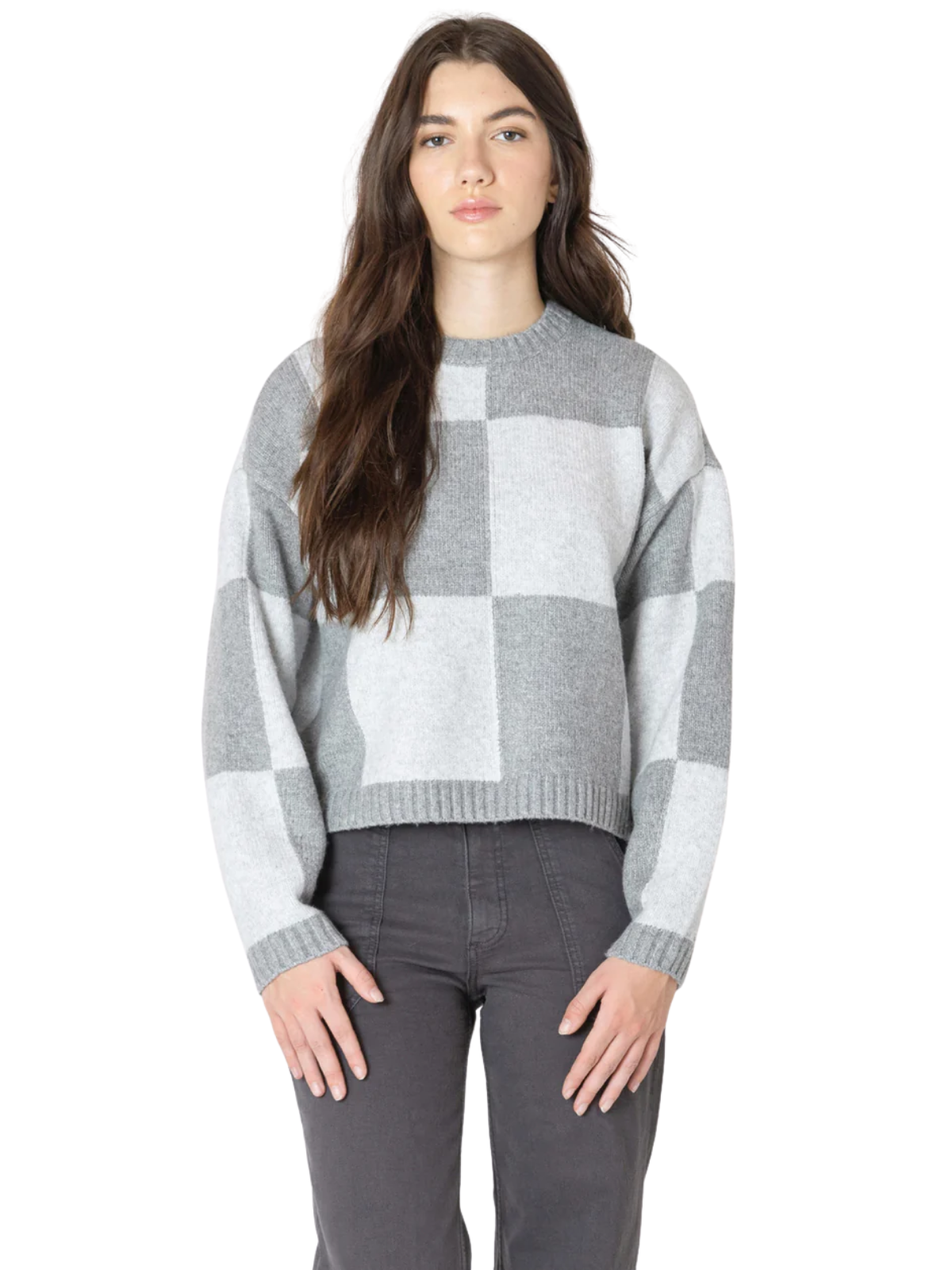 Checkerboard Sweater