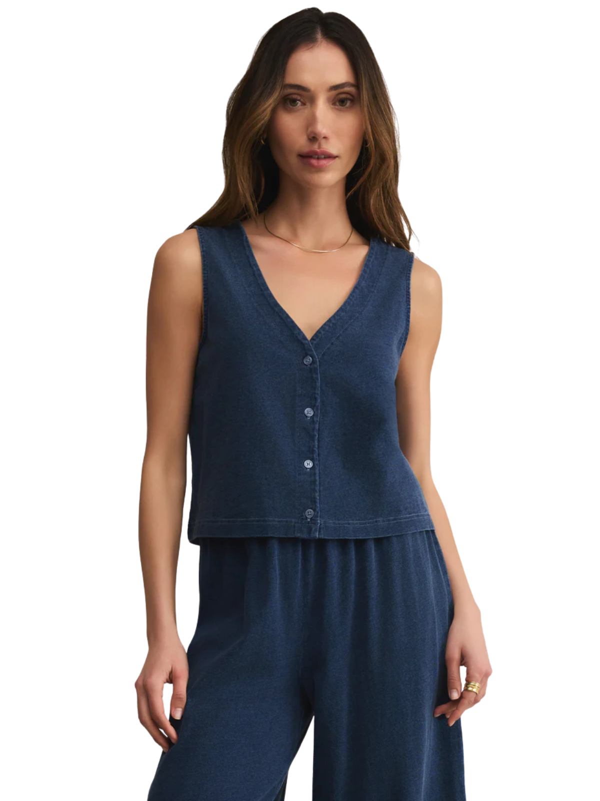 Solace Denim Top