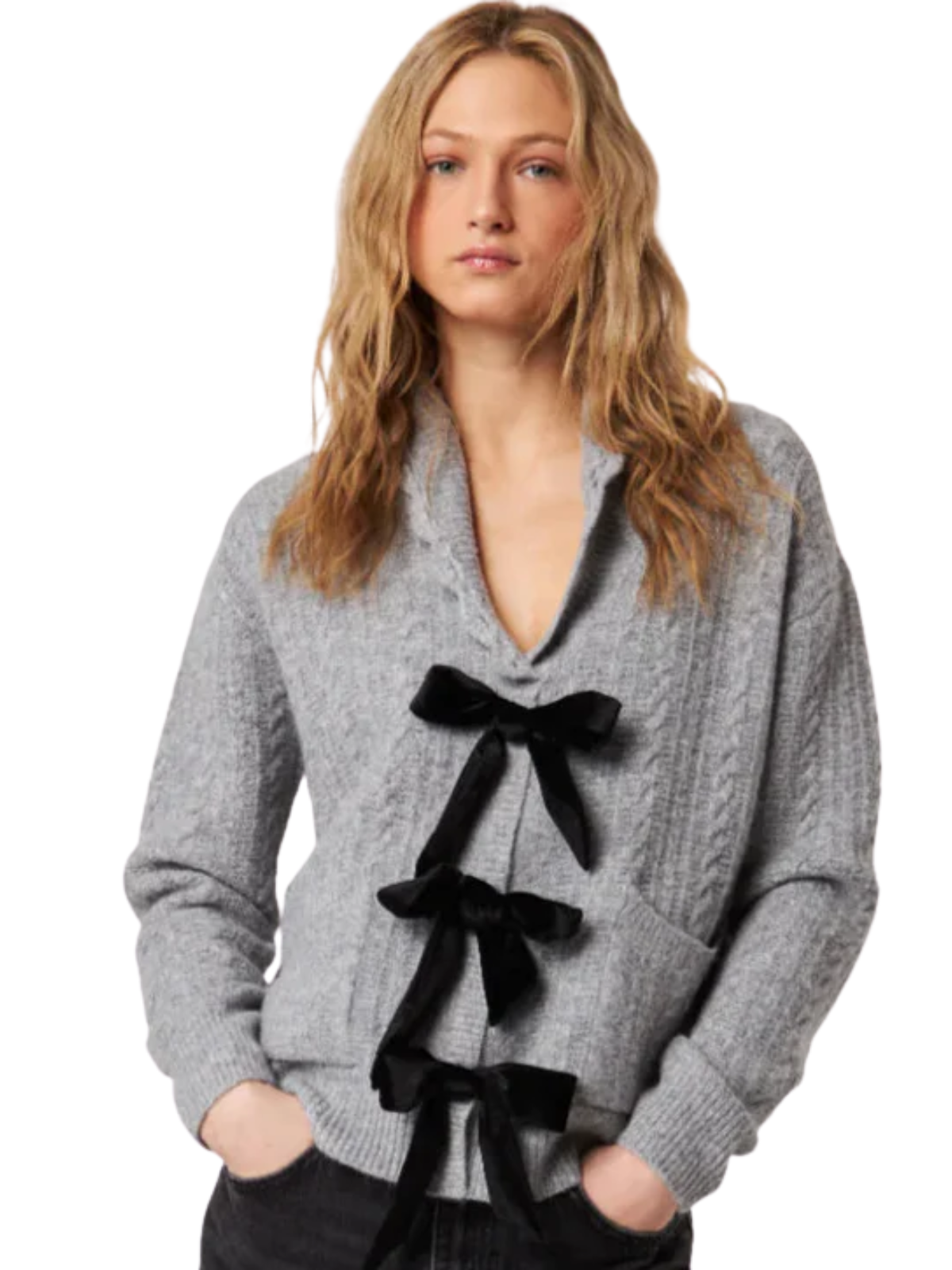 Micah Bow Cardigan