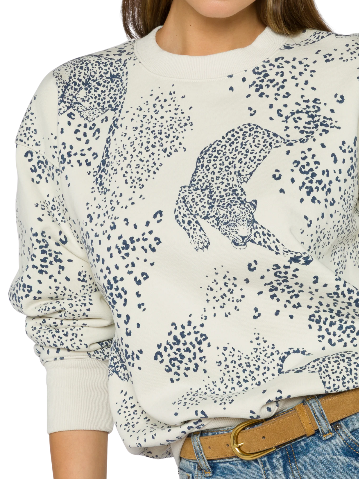 Lux Leopard Sweatshirt