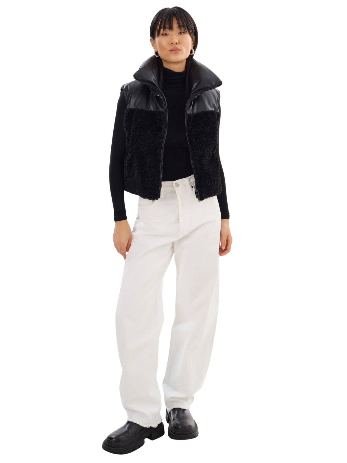 Melicia Reversible Puffer Vest