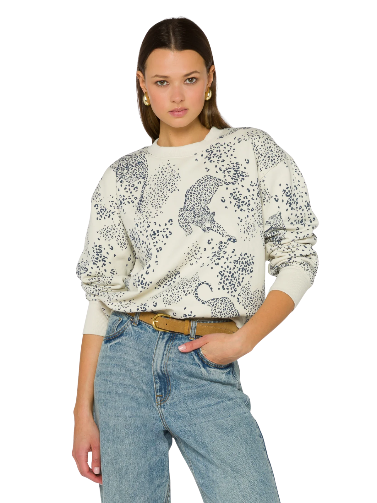 Lux Leopard Sweatshirt