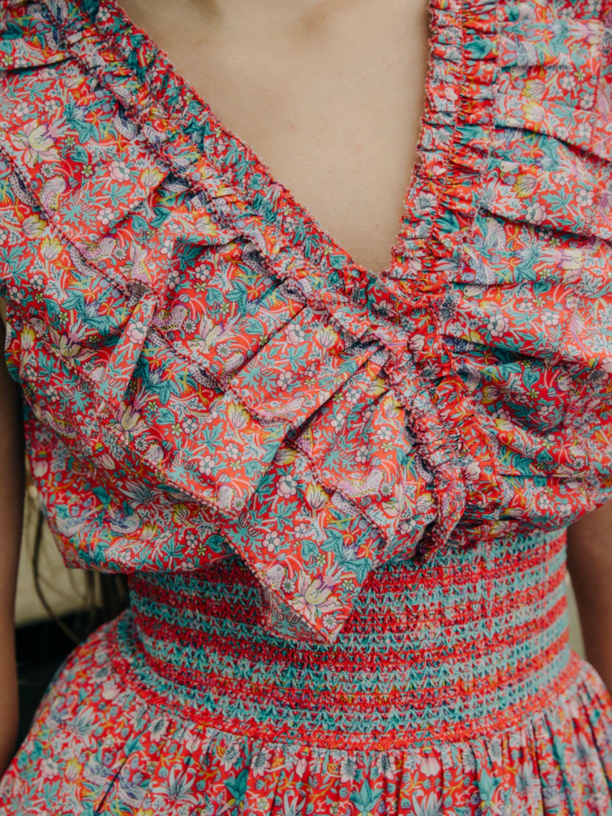 Liberty Strawberry Thief Azalea Dress