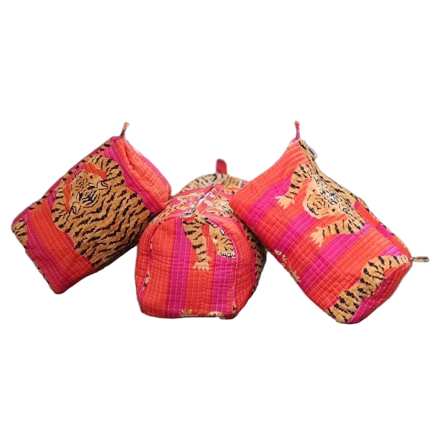 Tiger Cotton Quilted Bag