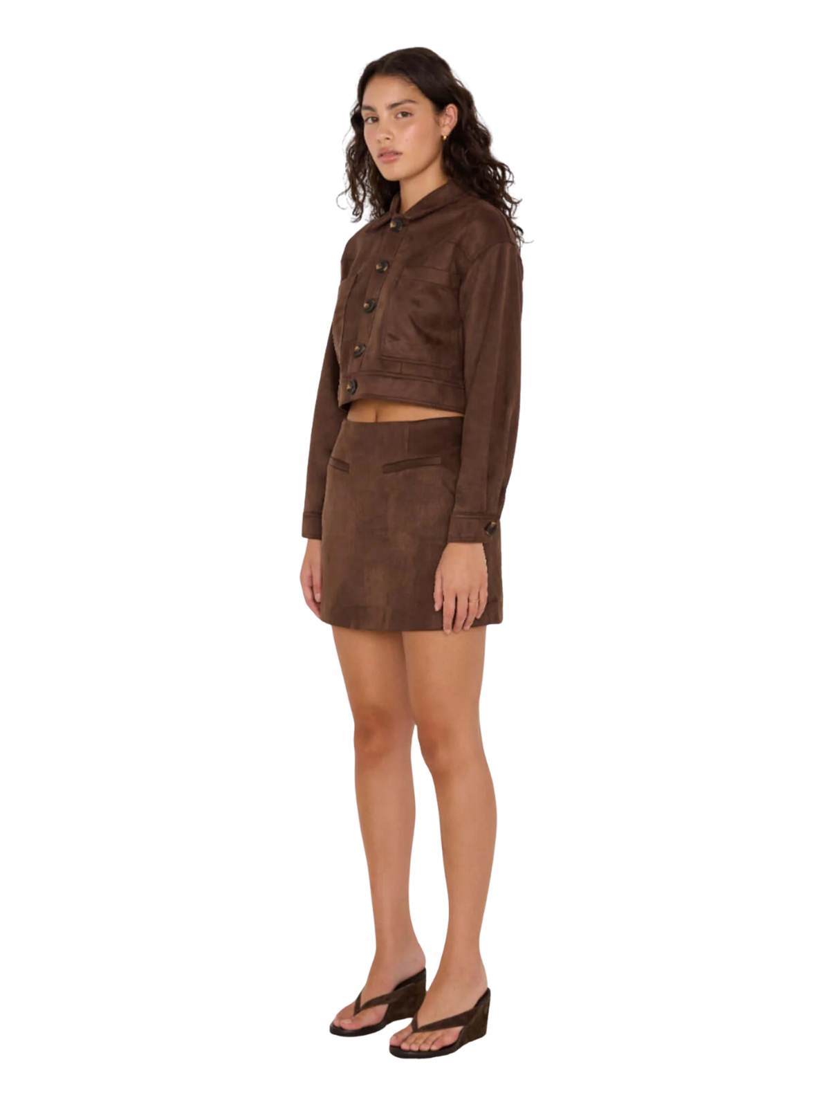 Aston Sueded Skirt