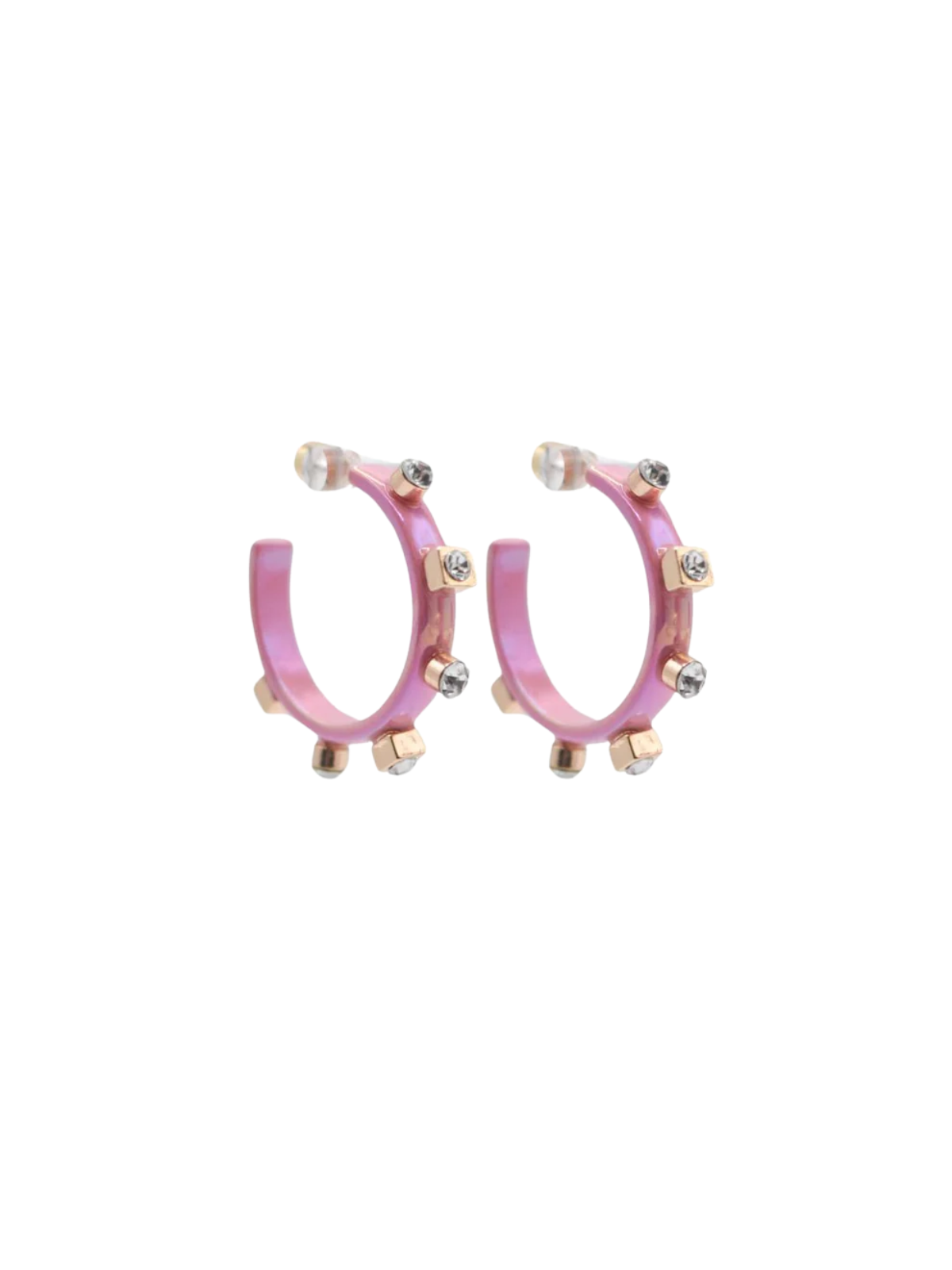 Metal Hoop Earrings
