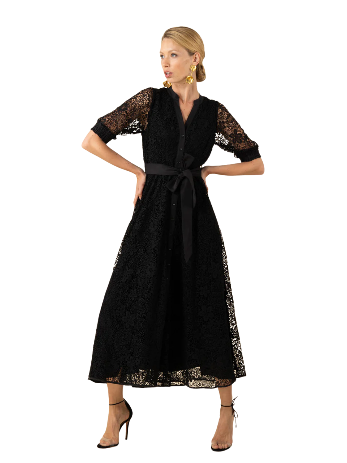 Christina Lace Maxi Dress