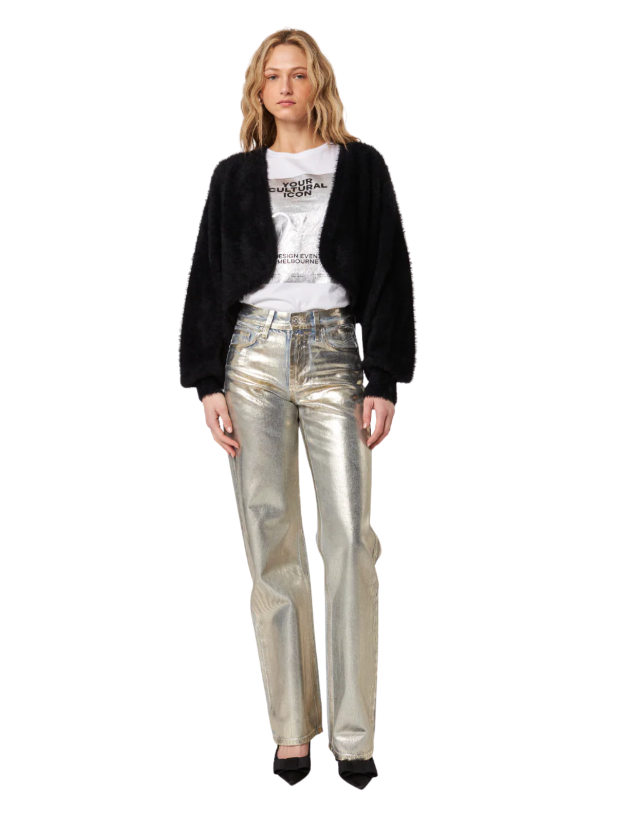 Emmer Fuzzy Cardigan