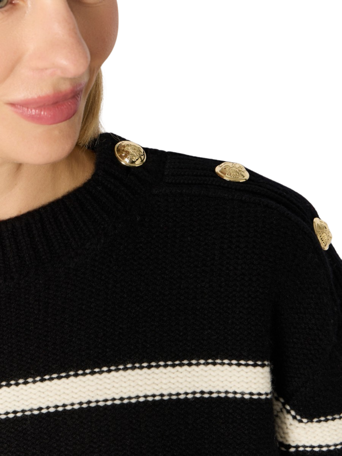 Masha Striped Sweater