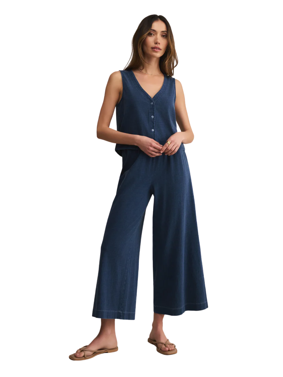 Solace Denim Top