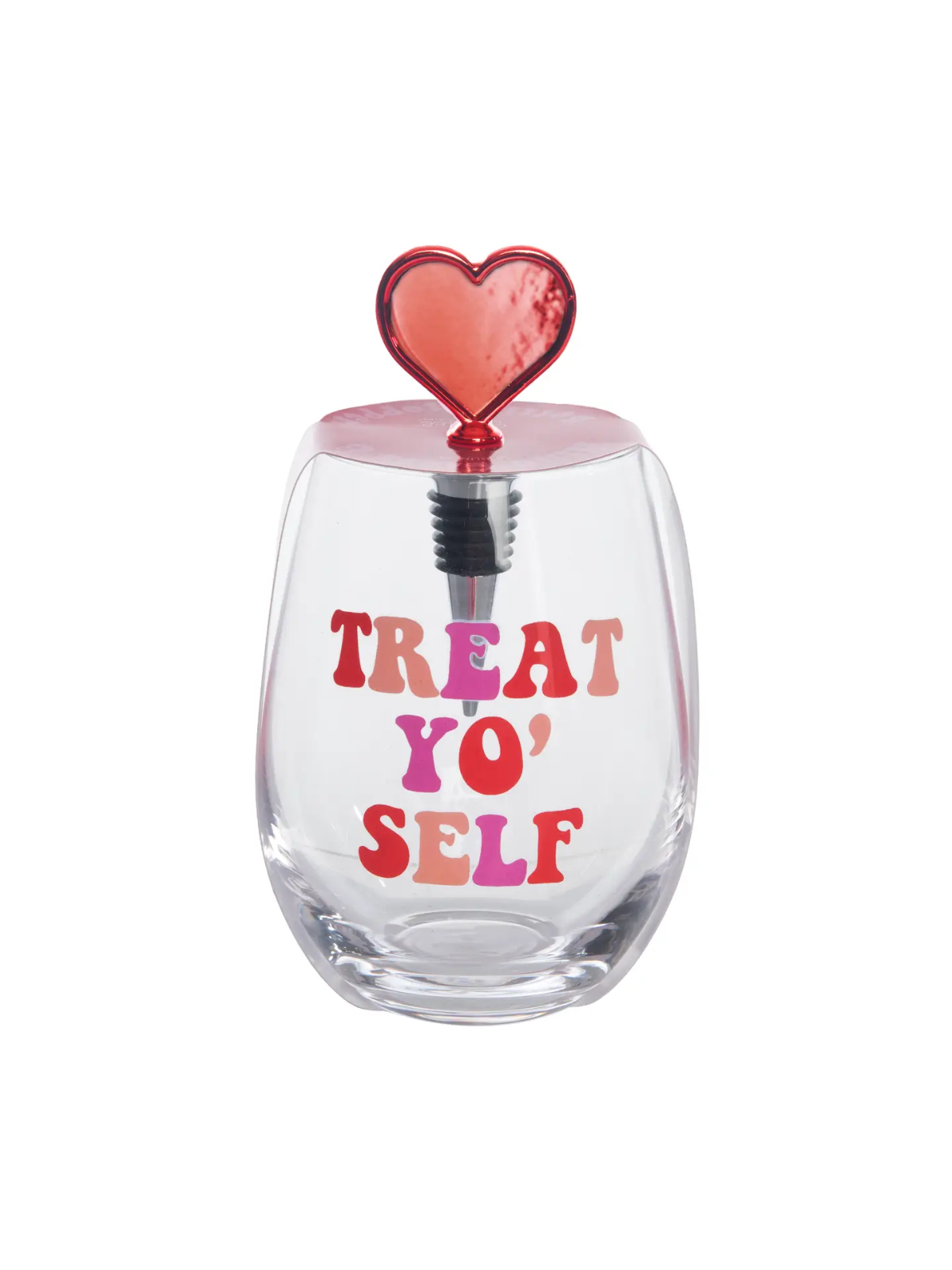 Wine Glass with Stopper