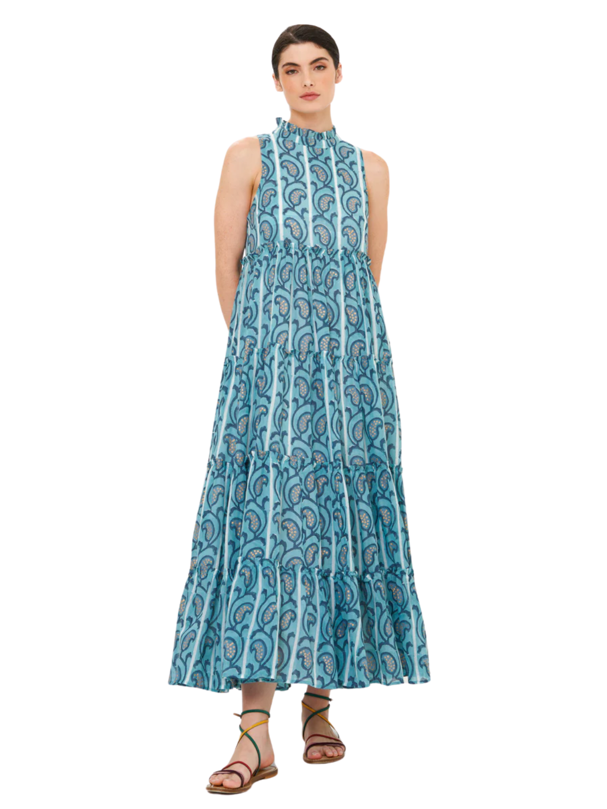 Ruffle Tiered Maxi Dress