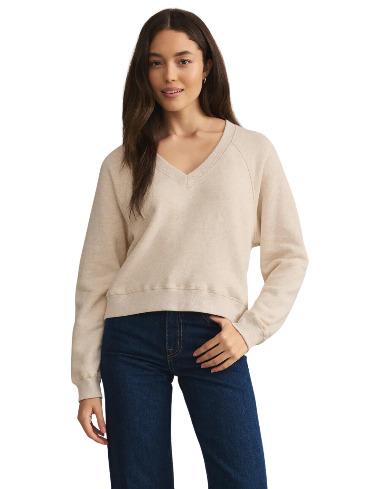 V-Neck Sweatshirt