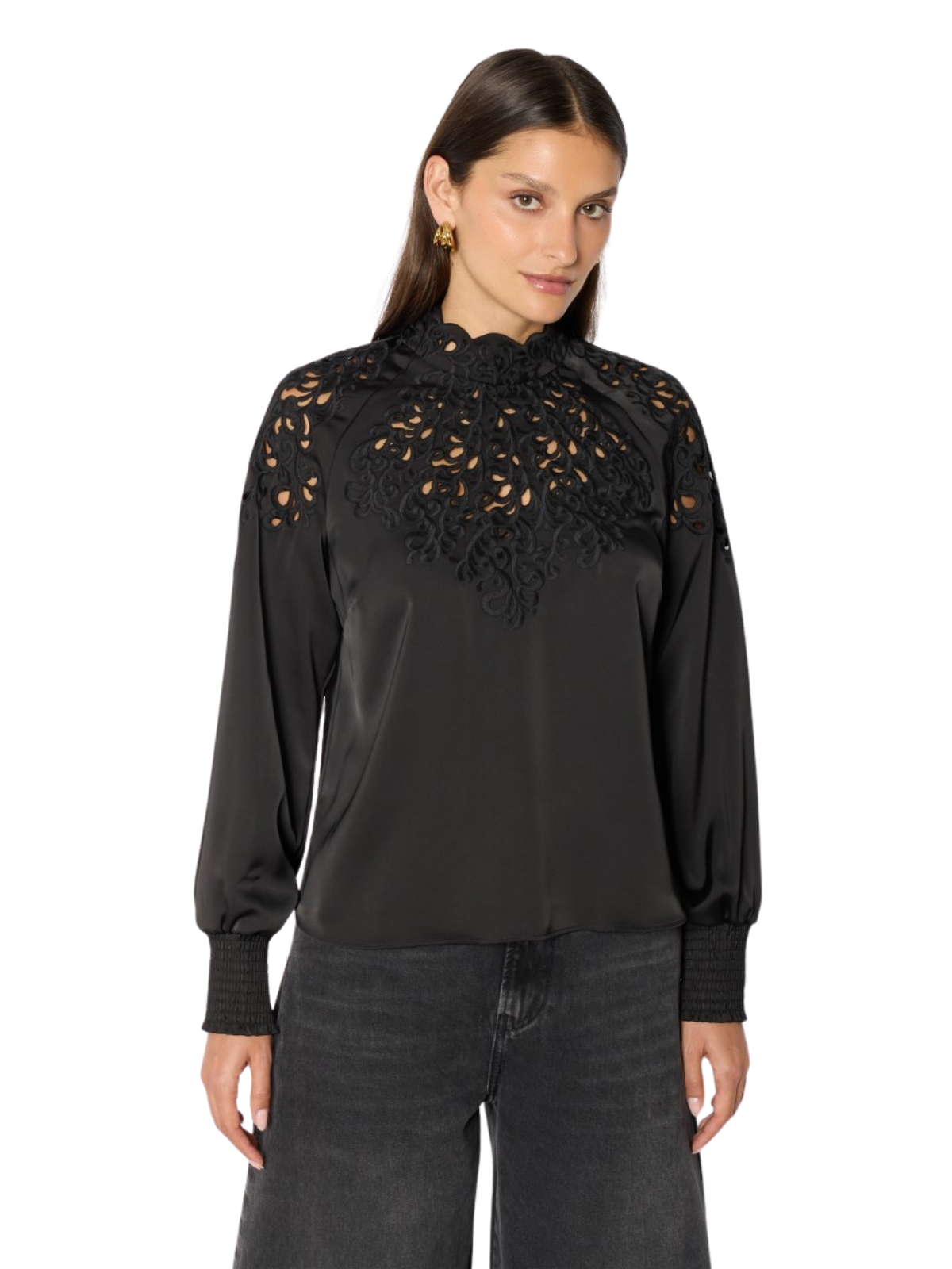 Ceva Embroidered Blouse