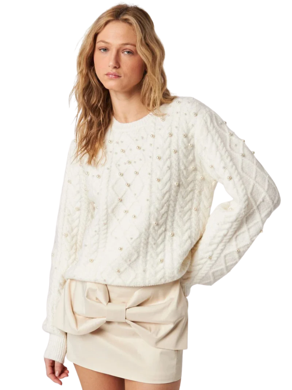 Lux Pearly Sweater