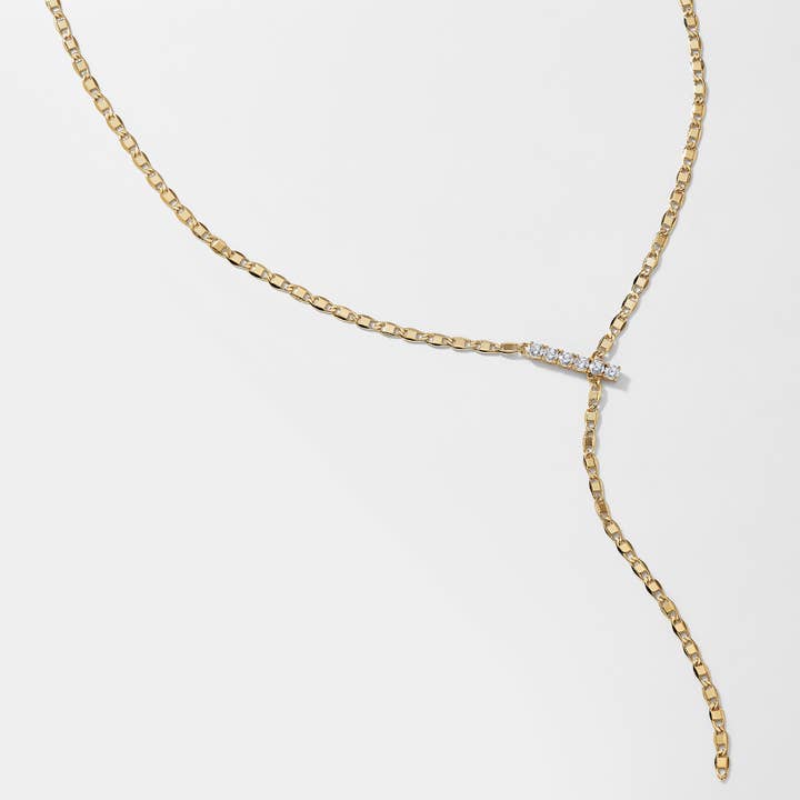 Emerald Isle Chain Y Necklace
