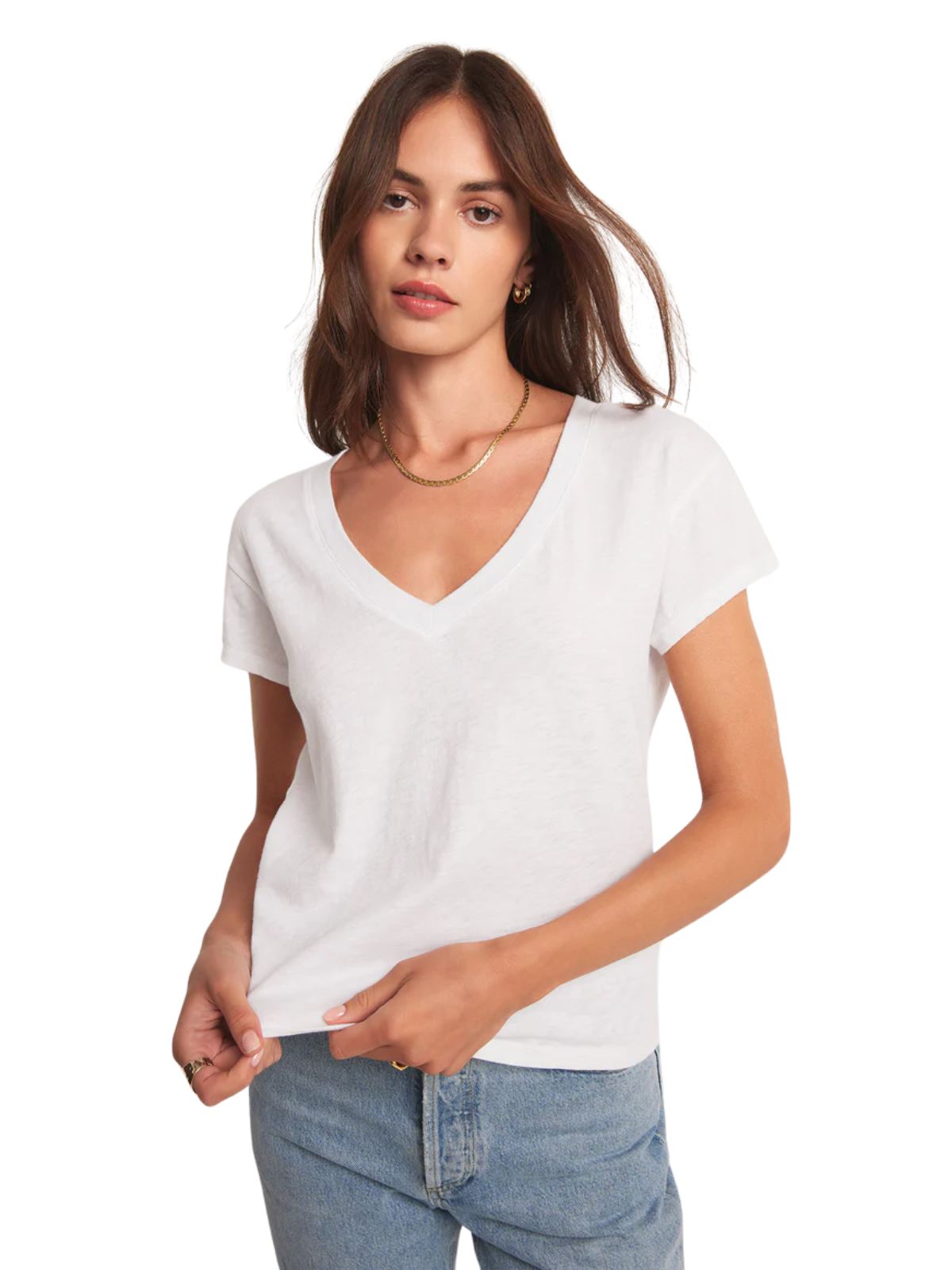 Modern V-Neck Tee