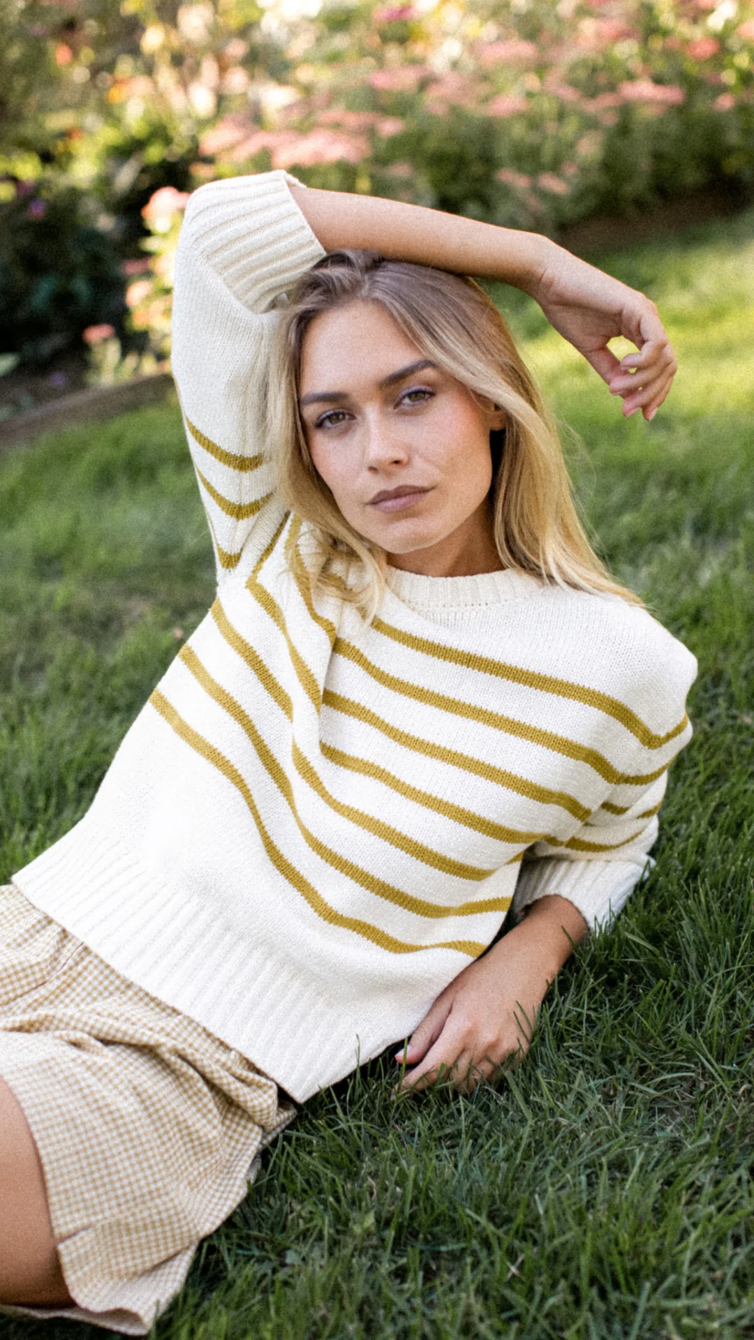 Lake Stripped Sweater