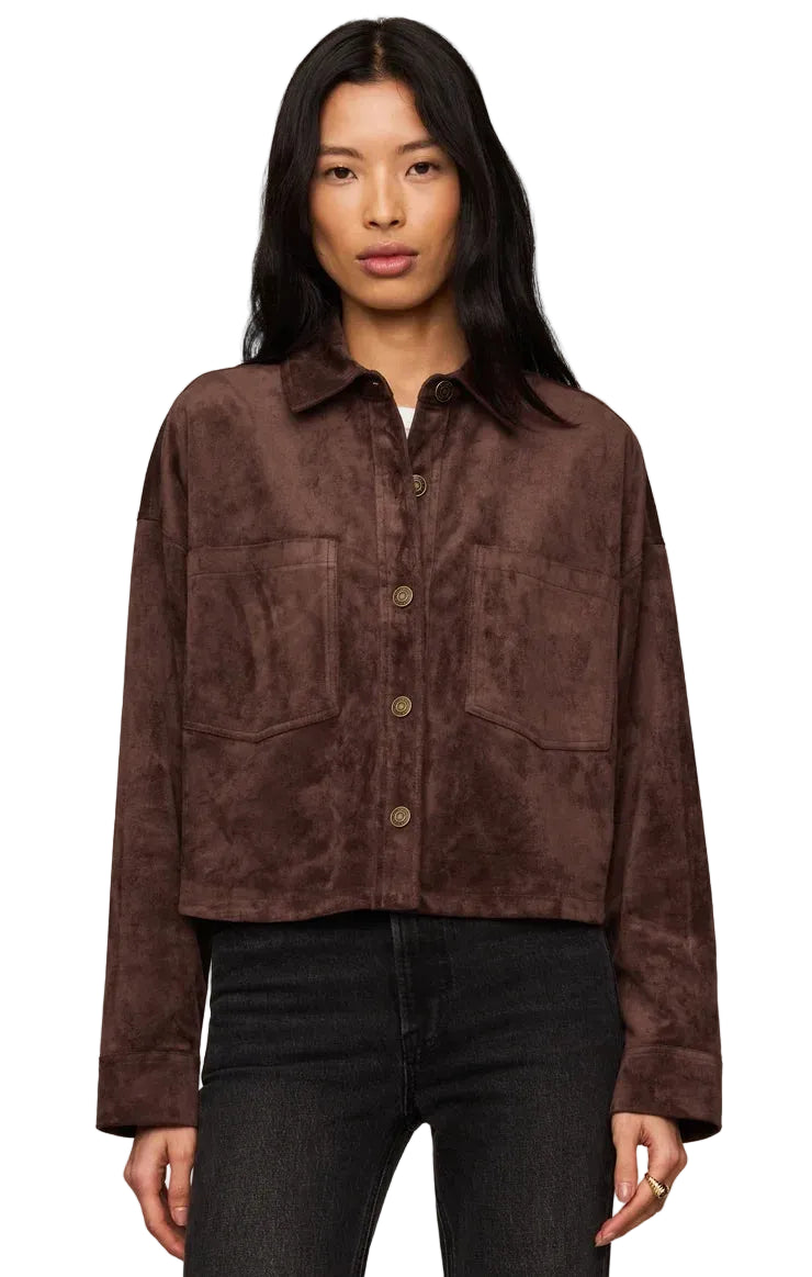 All Day Cropped Suede Jacket_Z Supply_ZJ253339