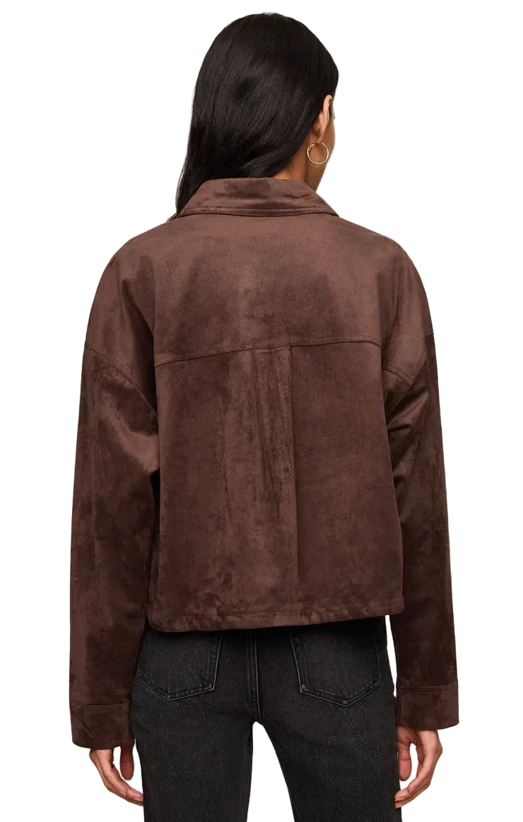 All Day Cropped Suede Jacket_Z Supply_ZJ253339
