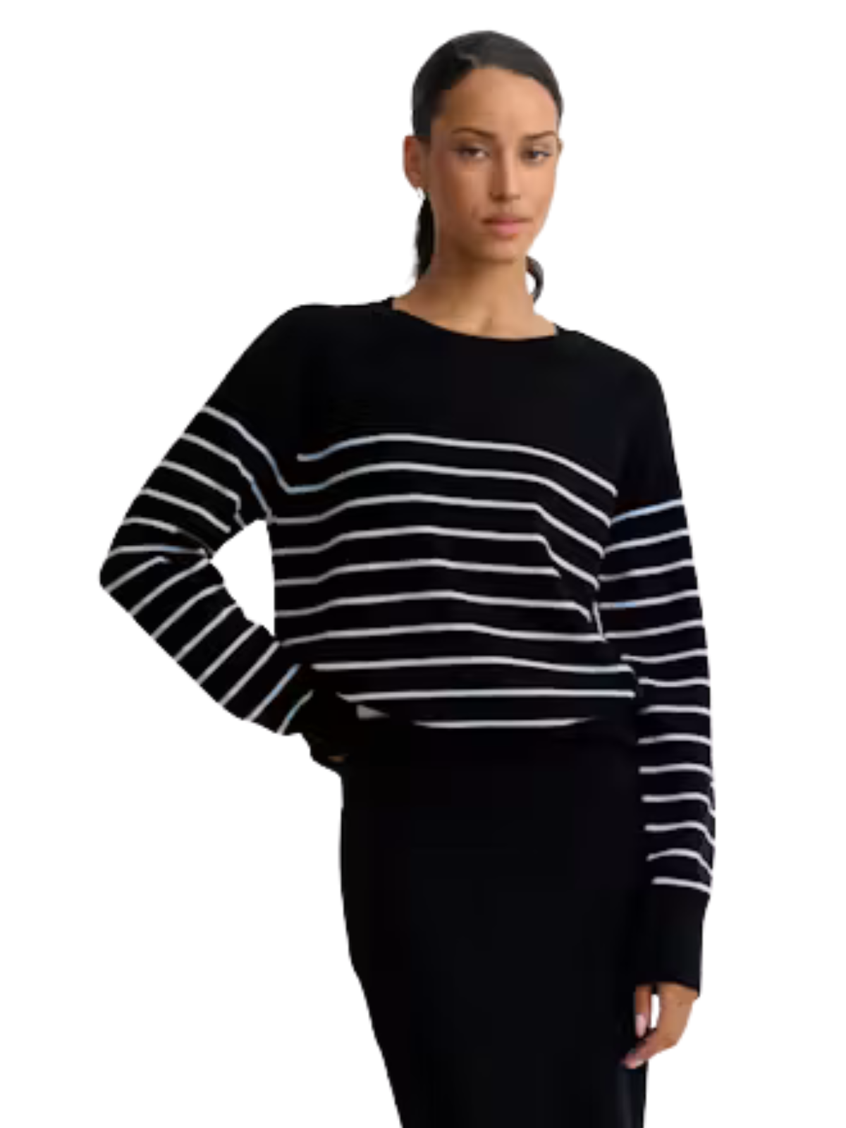 Anya Crewneck Sweater_Stitches + Stripes_SSWH26-17-S